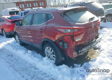 2021 Nissan Rogue Sport Sv Awd Xtronic Cvt z USA, uszkodzony, nr VIN JN1BJ1BW9MW441791